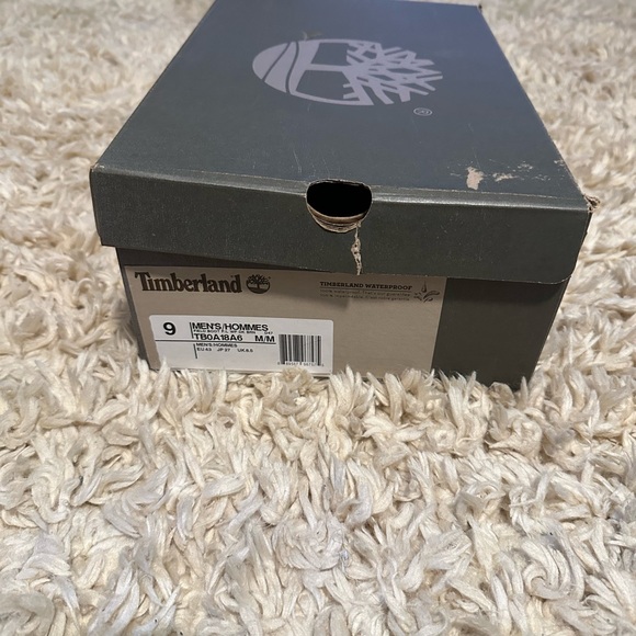 Timberland Men’s Waterproof Field Boots TB0A18A6 Sz 9 Dark Brown Green - Picture 7 of 7